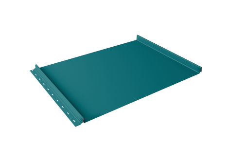 Кликфальц Grand Line 0,45 PE с пленкой на замках RAL 5021 водная синь