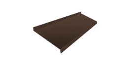 Отлив простой 200 0,45 Drap TR RAL 8017 шоколад (2м)