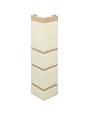 Наружный угол Камень (белый) АП 110*460*30 (уп-ка 10 шт.)