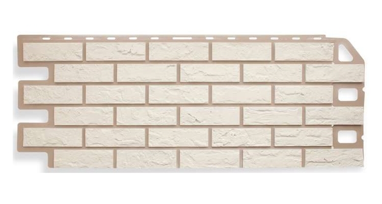 Панель Кирпич Белый АП 1100*450*20 мм (уп-ка 10 шт.)