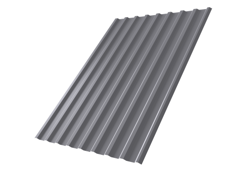 Профнастил С20R 0.45 Drap RAL 7004 сигнальный серый