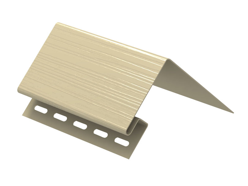 Околооконная планка сайдинга 3050 ЮП (уп 10 шт), цвет кофе с молоком