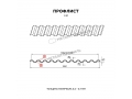 Профнастил С21 x 1000 А Norman MP ПЭ 01 RAL 1015 0,5 мм