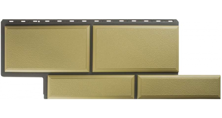 Панель Камень Флорентийский Песчаный 1000*420*20мм (уп-ка 10)