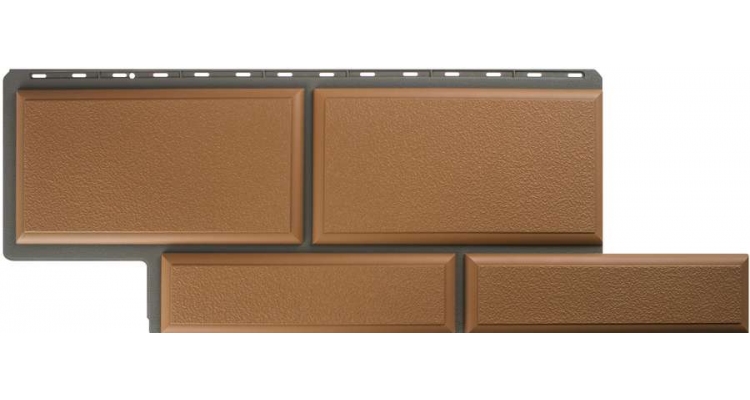 Панель Камень Флорентийский Персиковый 1000*420*20мм (уп-ка 10)