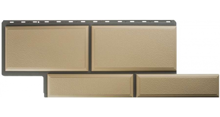 Панель Камень Флорентийский Слоновая кость 1000*420*20мм (уп-ка 10)