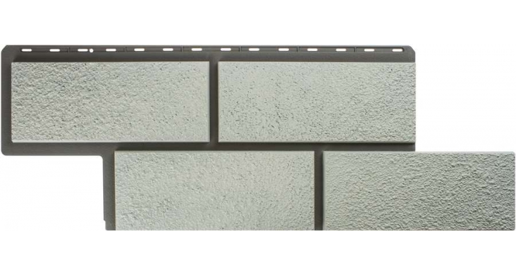 Панель Камень Неаполитанский Белый 1000*430*20 мм (уп-ка 10 шт.)