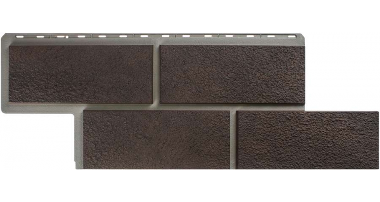 Панель Камень Неаполитанский Коричневый 1000*430*20 мм (уп. 10шт.)
