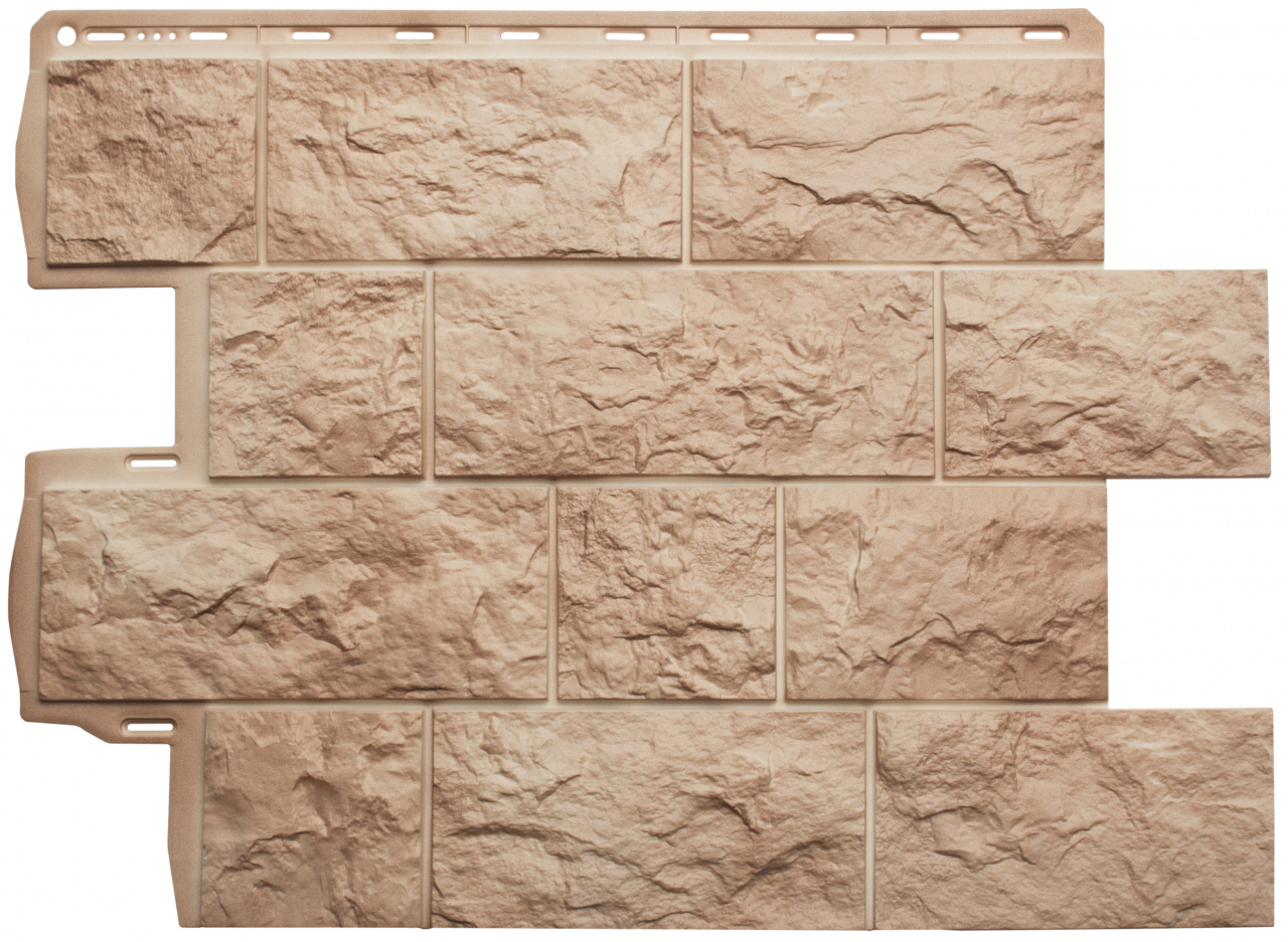 Панель Туф Итальянский АП 0,680 х 0,560 м (уп-ка 16 шт.)