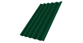 Профнастил HC35R 0,5 Satin Matt TX RAL 6005 зеленый мох