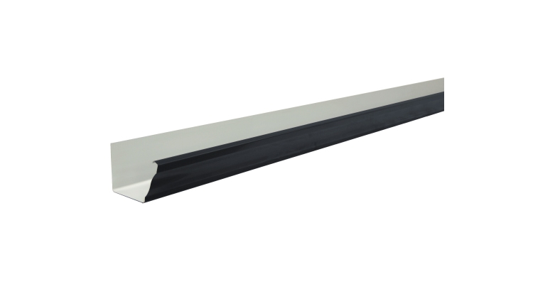 Желоб прямоугольный Vortex 127мм 3м RAL 7024 мокрый асфальт