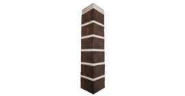 Наружный угол Кирпич рустикальный-06 АП 0,47*0,10м (уп-ка 10 шт.)