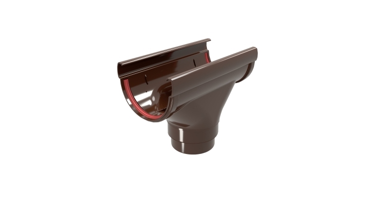 Воронка Дизайн 135 ПВХ Grand Line темно-коричневый (RR32)