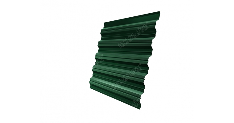 Профнастил HC35A 0,5 Satin RAL 6005 зеленый мох