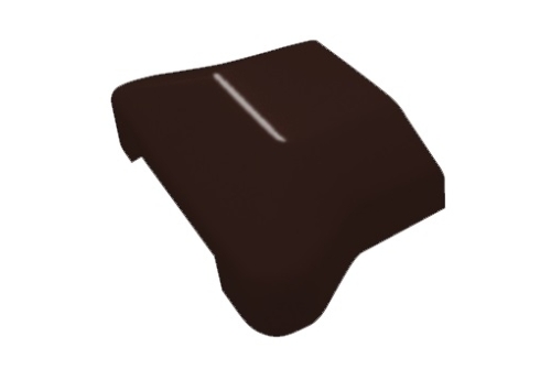 Крышка для забора жалюзи RAL 8017