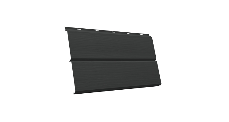 ЭкоБрус 3D 0,345 GL 0.45 PE с пленкой RAL 7016 антрацитово-серый