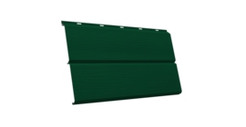 ЭкоБрус 3D 0,345 GL 0.45 Drap с пленкой RAL 6005 зеленый мох