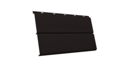 ЭкоБрус 3D 0,345 GL 0.45 Drap TX с пленкой RAL 9005 черный