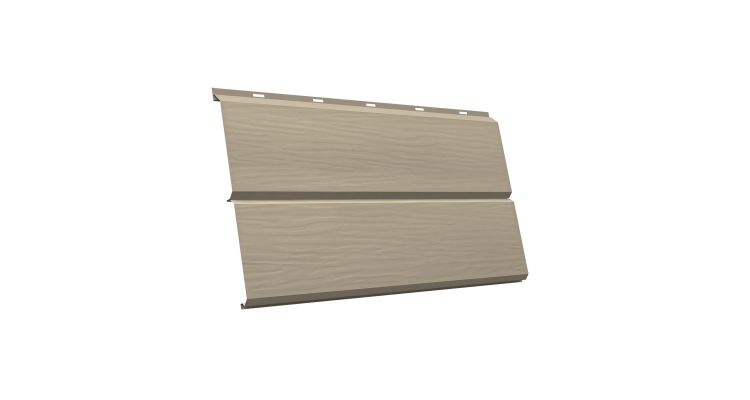 ЭкоБрус 3D 0,345 GL 0.45 Drap TX с пленкой RAL 1015 светлая слоновая кость