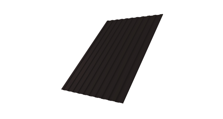 Профнастил С8A 0,5 Drap RAL 9005 черный