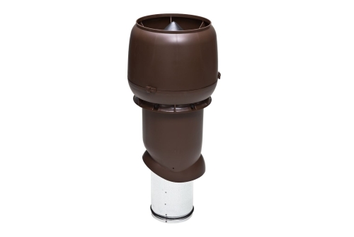 Выход вытяжки с колпаком 160/225/500/ИЗ коричневый