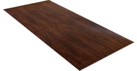 Плоский лист 0.45 Print Premium с пленкой Cherry Wood Dark FTC