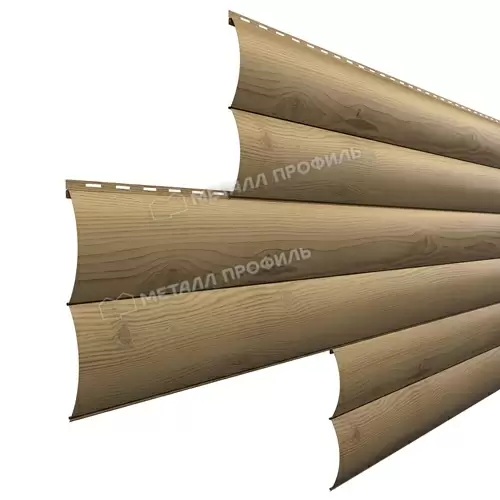 Сайдинг Металл Профиль Woodstock-28х330 (ECOSTEEL_MA-01-Сосна-0.5)