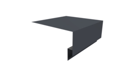 Планка околооконная сложная Экобрус Grand Line 200х75х25 0,45 Drap TR RAL 7024 мокрый асфальт (3м)