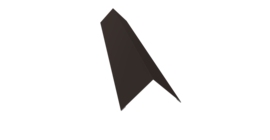 Угол внешний 110х110 0,45 Drap TX RR 32 темно-коричневый (2м)