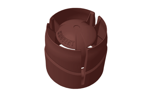 Колпак Krovent Hupcap 110 new красный