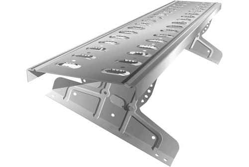 Мостик переходной 1,25 RAL 9006